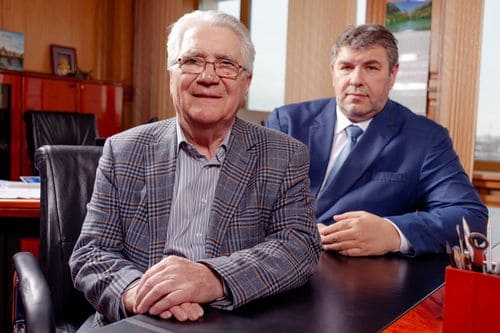 А. В. Гловацкий и глава концерна В. В. Дорохин