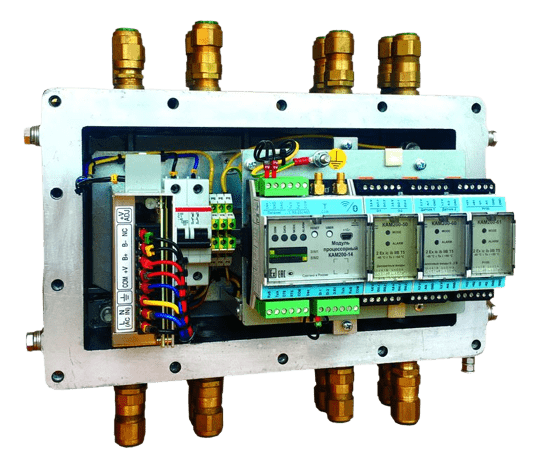 Контроллер КАМ200-14 в составе комплекса телеметрии производства ООО «АКСИТЕХ»