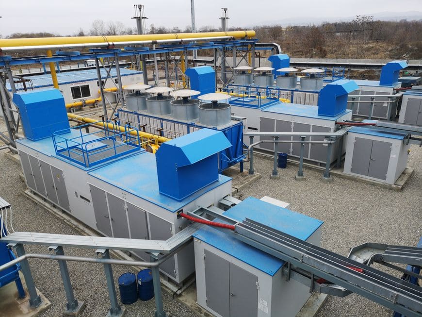Дожимная компрессорная станция обеспечивает топливным газом турбины Грозненской ТЭС