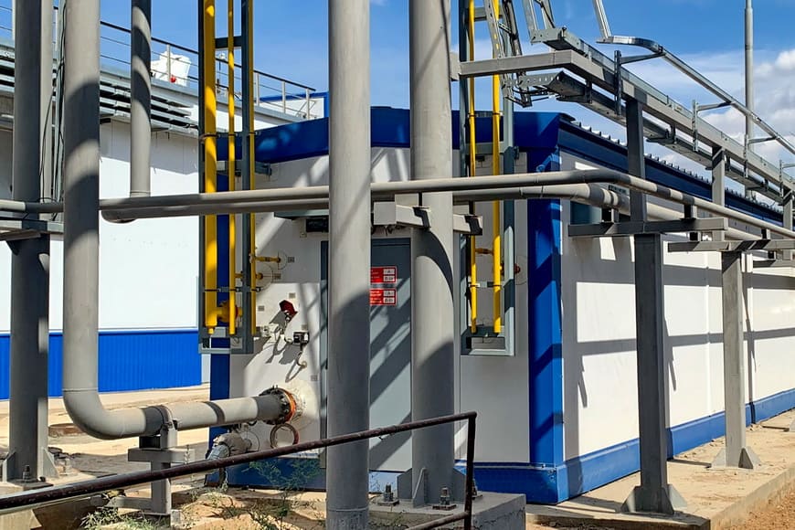 На новом газотурбинном энергоблоке Актобе ТЭЦ успешно испытан пункт подготовки топливного газа «ЭНЕРГАЗ»