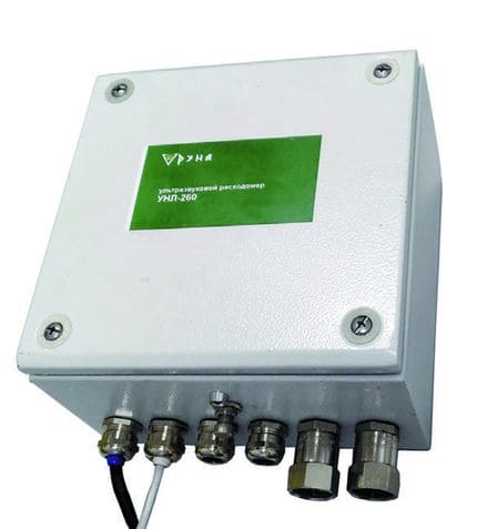 УНЛ-260 – ультразвуковой расходомер газа с накладными датчиками, работающий при атмосферном давлении