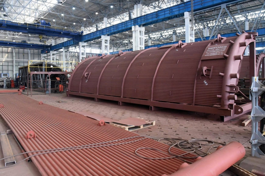 ОМК поставила уникальный котел для строительства утилизационной тепловой электростанции 25 мВт