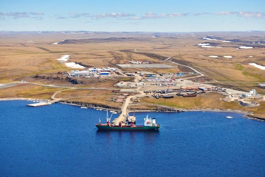 оснефть начала строительство нефтеналивного терминала и причала порта «Бухта Север»