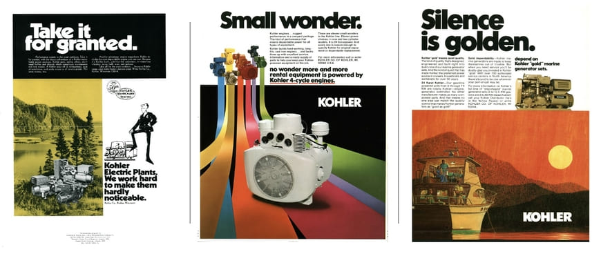 100 лет триумфа KOHLER Power: 1970-е годы – тихая и мощная работа, новые производственные площади, высокие скорости
