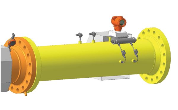 Потоковый измеритель плотности газа, модификация UDM-B