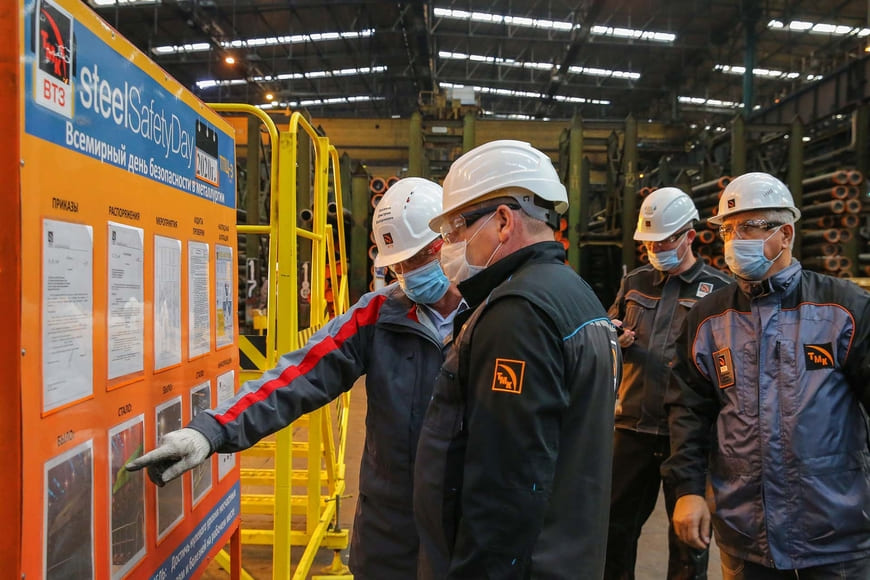 ТМК провела аудит промышленной безопасности на предприятиях в рамках Steel Safety Day-2020