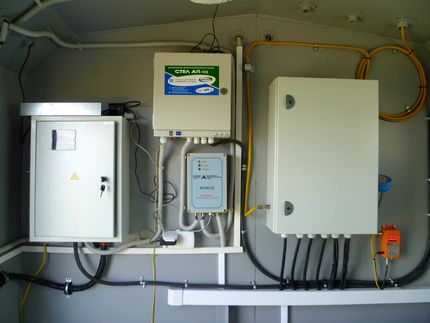 Комплекс дистанционного управления запорной арматурой по результатам потокового анализа компонентного состава газа и учета газа