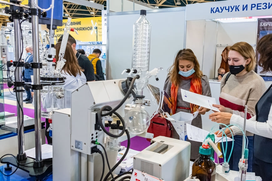 В выставке «Химия-2021» примут участие ведущие российские и зарубежные компании