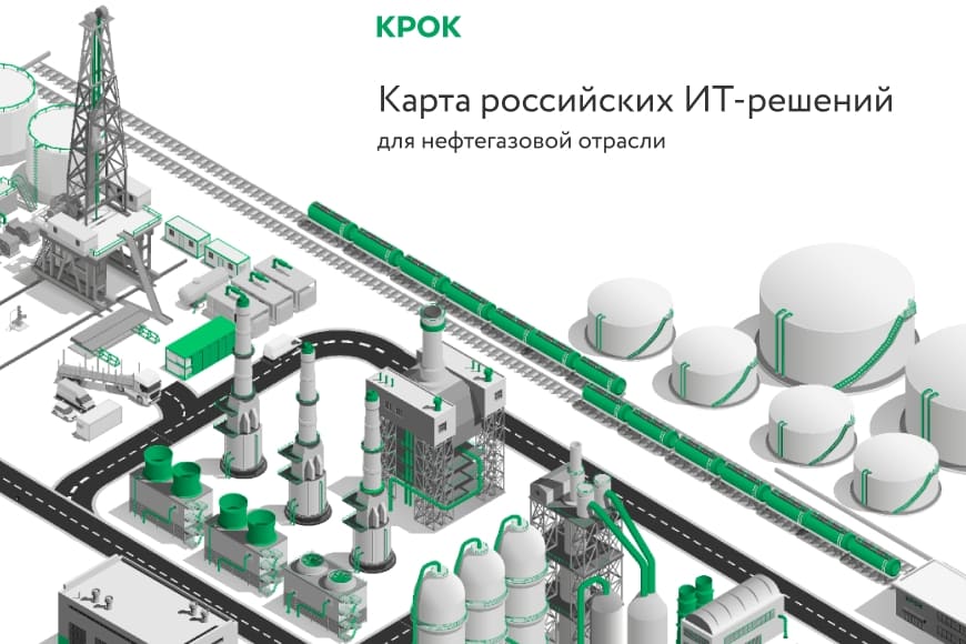 Карта российских ИТ-решений для нефтегазовой отрасли